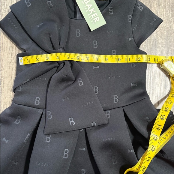 Baker by Ted Baker Bow Scuba Dresssize: 9 yrs oldcolor: black